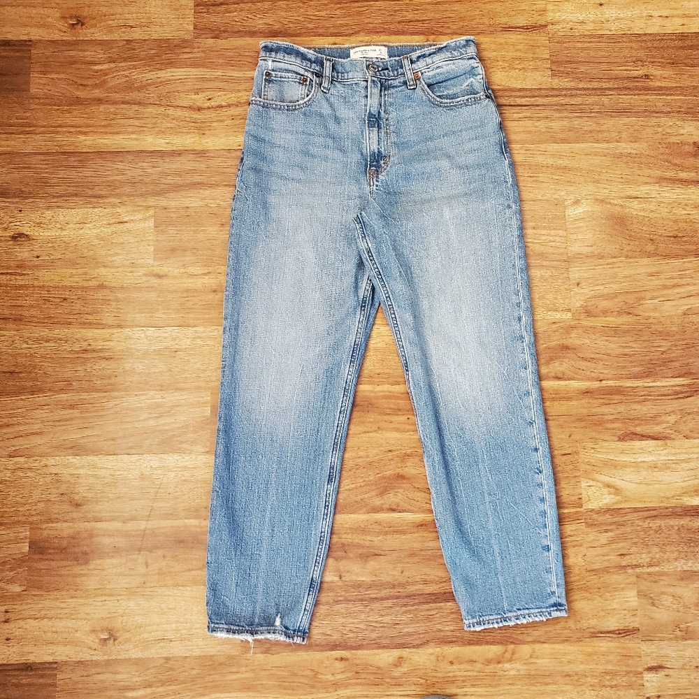Abercrombie & Fitch Size 28/6 The Mom High Rise Jeans